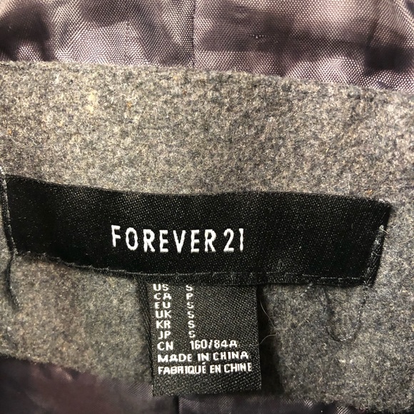 Forever 21 Bomber Military Moto Jacket Small - Picture 3 of 5